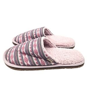Feelgoodz Equinox Plumeria Mule Slippers Size Medium‎ 8-9